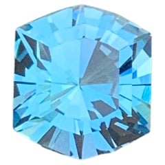 Precision Fancy Brazilian Cyan Blue Topaz for Ring & Pendant Jewellery