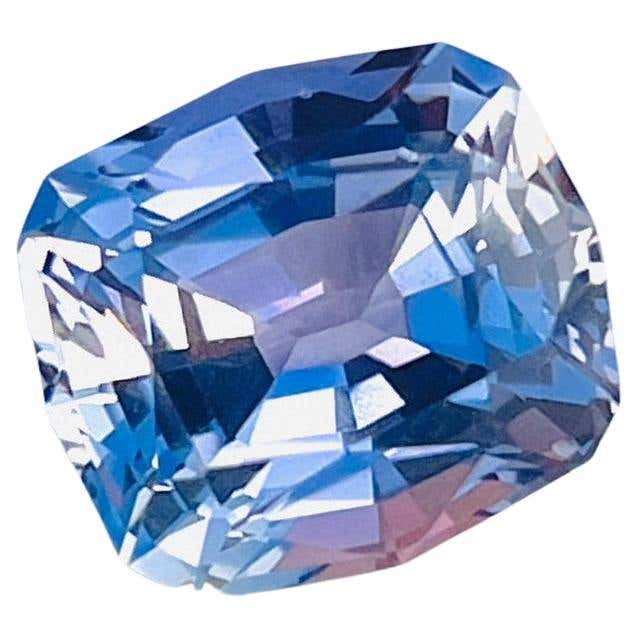 4.06 Ct Natural Tanzanite blue color Gemstone perfect cutting For Sale ...