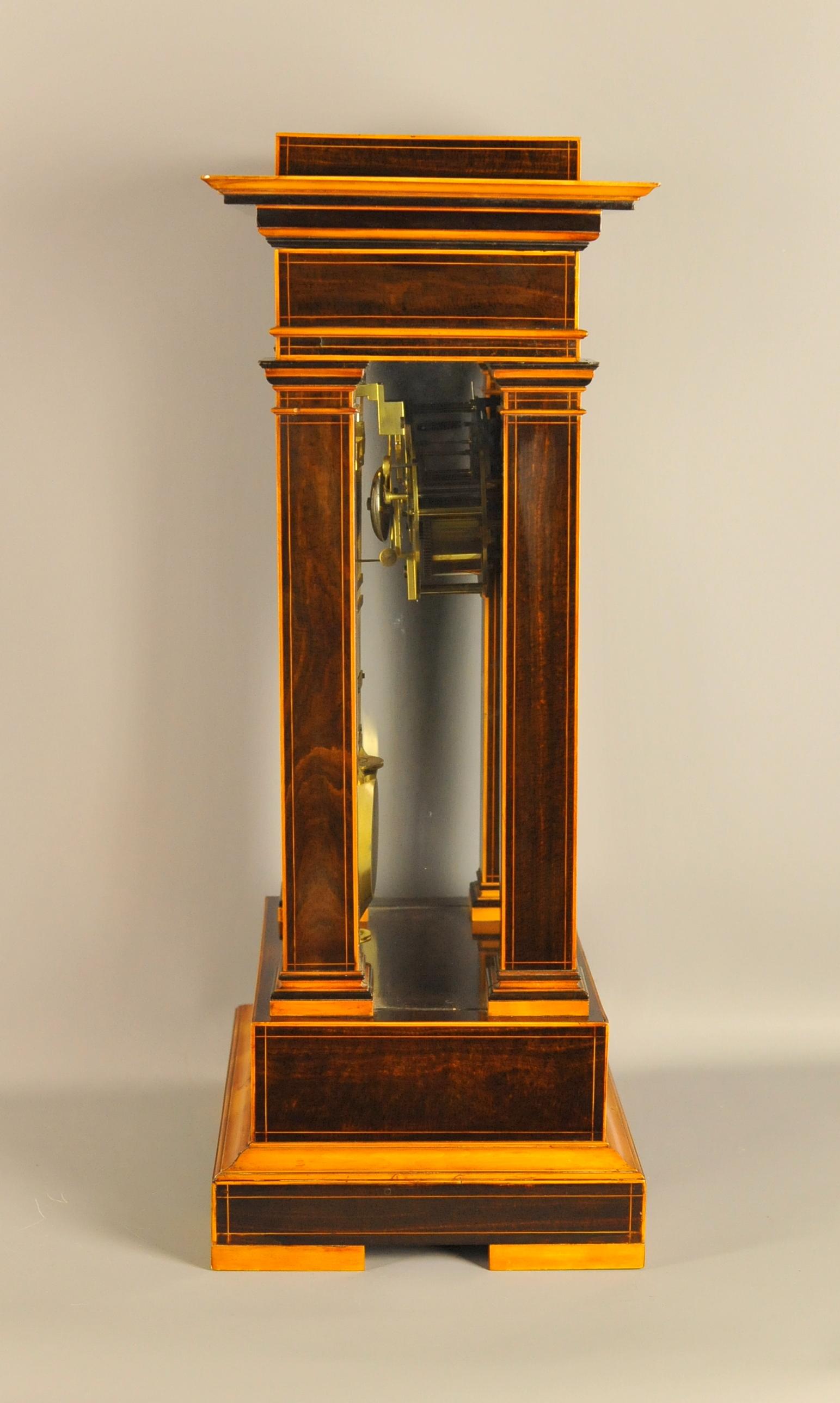 19th Century Precision Table Regulator with Calendar, Nicole et Paris For Sale
