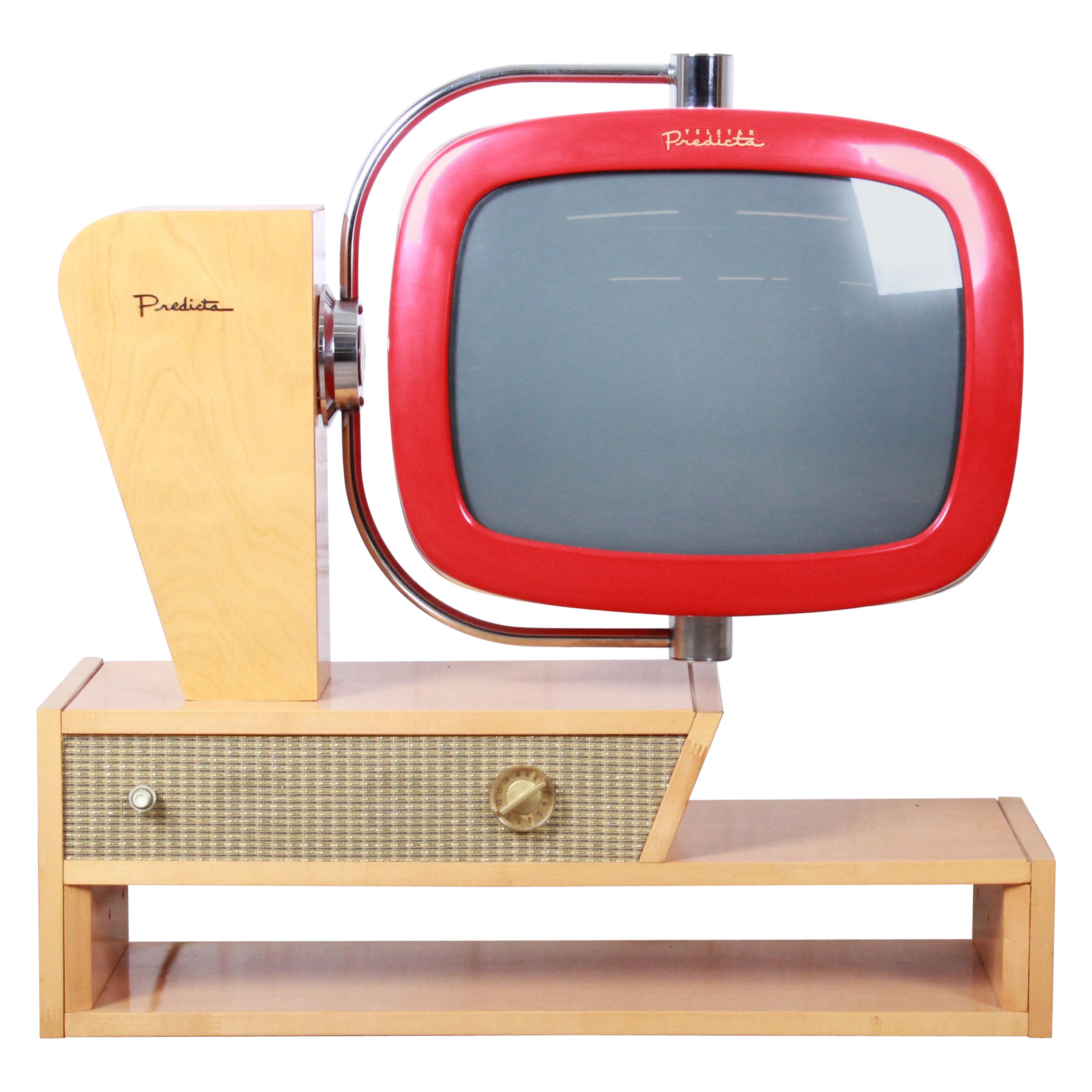 Predicta Chalet Mid-Century Modern Space Age Television by Telstar