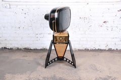 Predicta Meteor Mid-Century Modern Space Age Television by Telstar