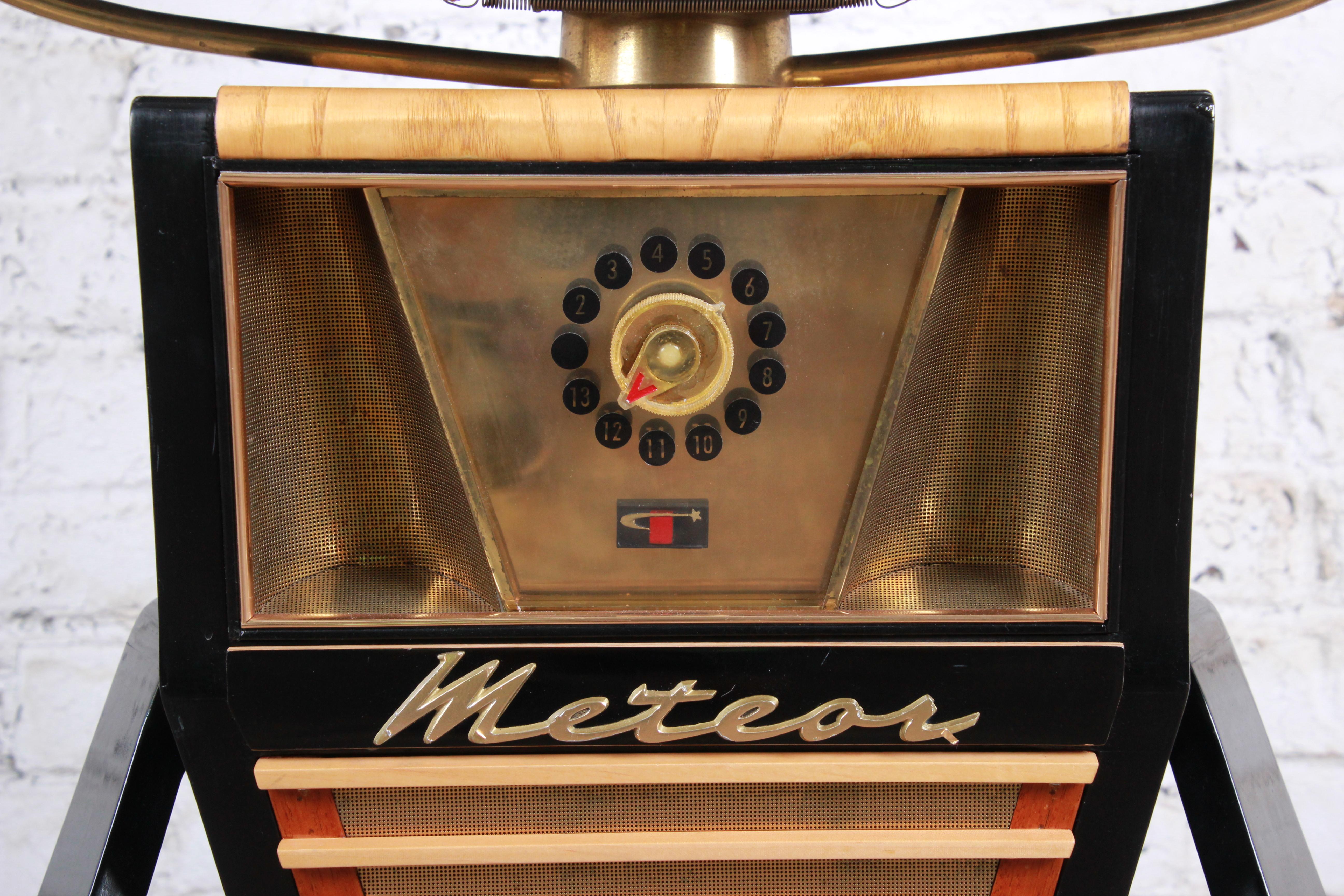 American Predicta Meteor Mid-Century Modern Space Age Television by Telstar