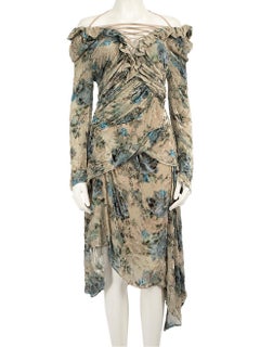 Preen By Thornton Bregazzi Floral Off Shoulder Dress Size S