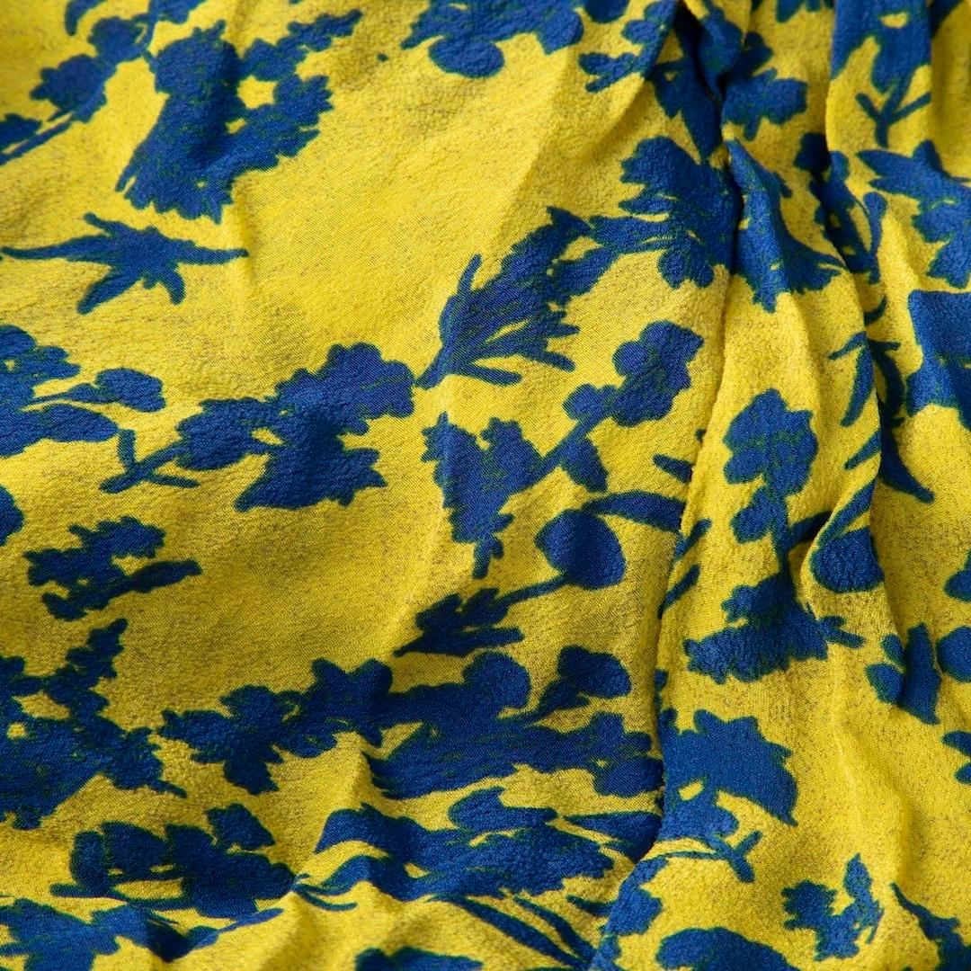 Preen By Thornton Bregazzi Floral Ruffle Dress Size XS In Good Condition For Sale In London, GB