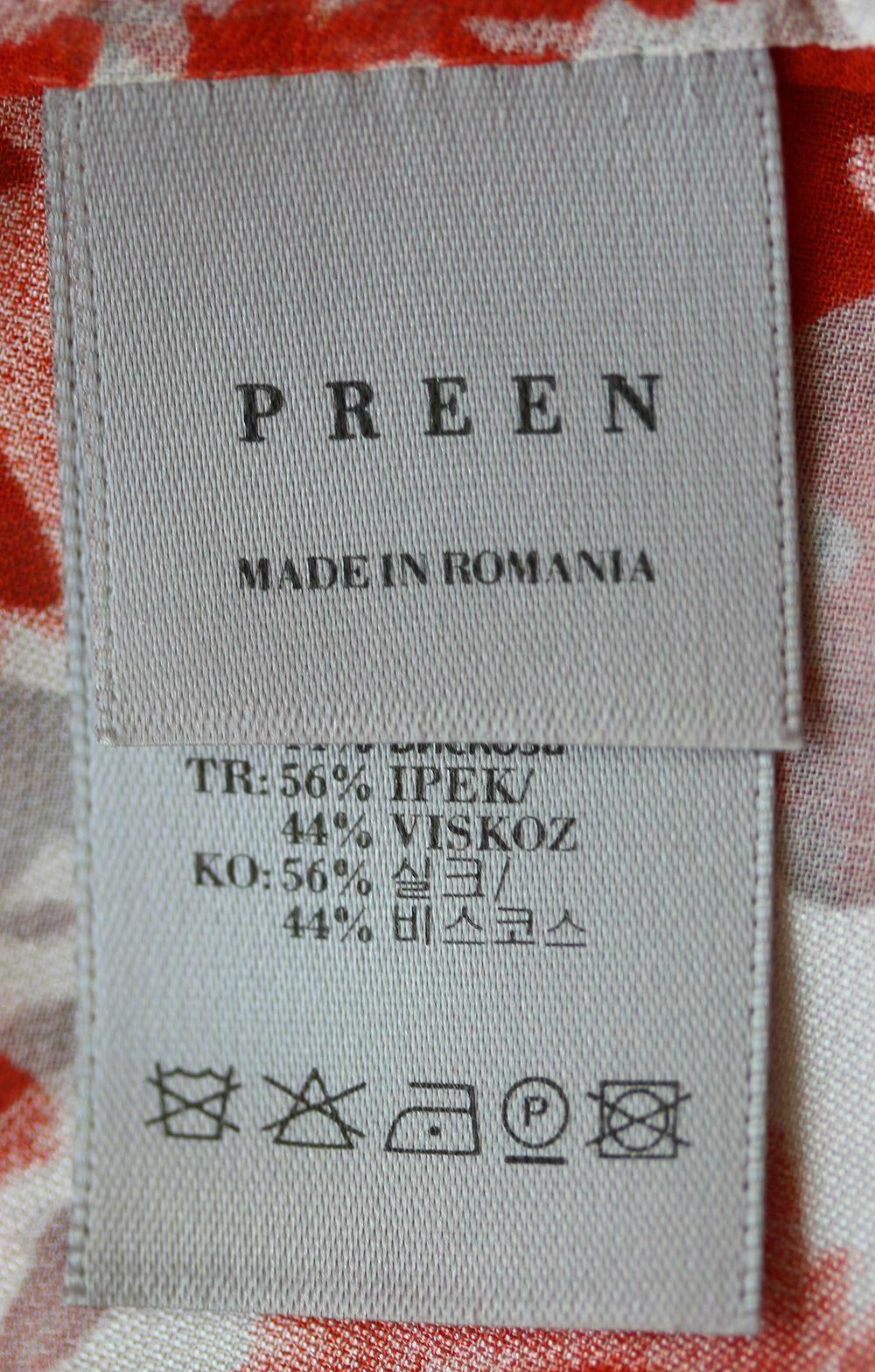 Preen by Thornton Bregazzi Norma Printed Silk Midi Dress For Sale at ...