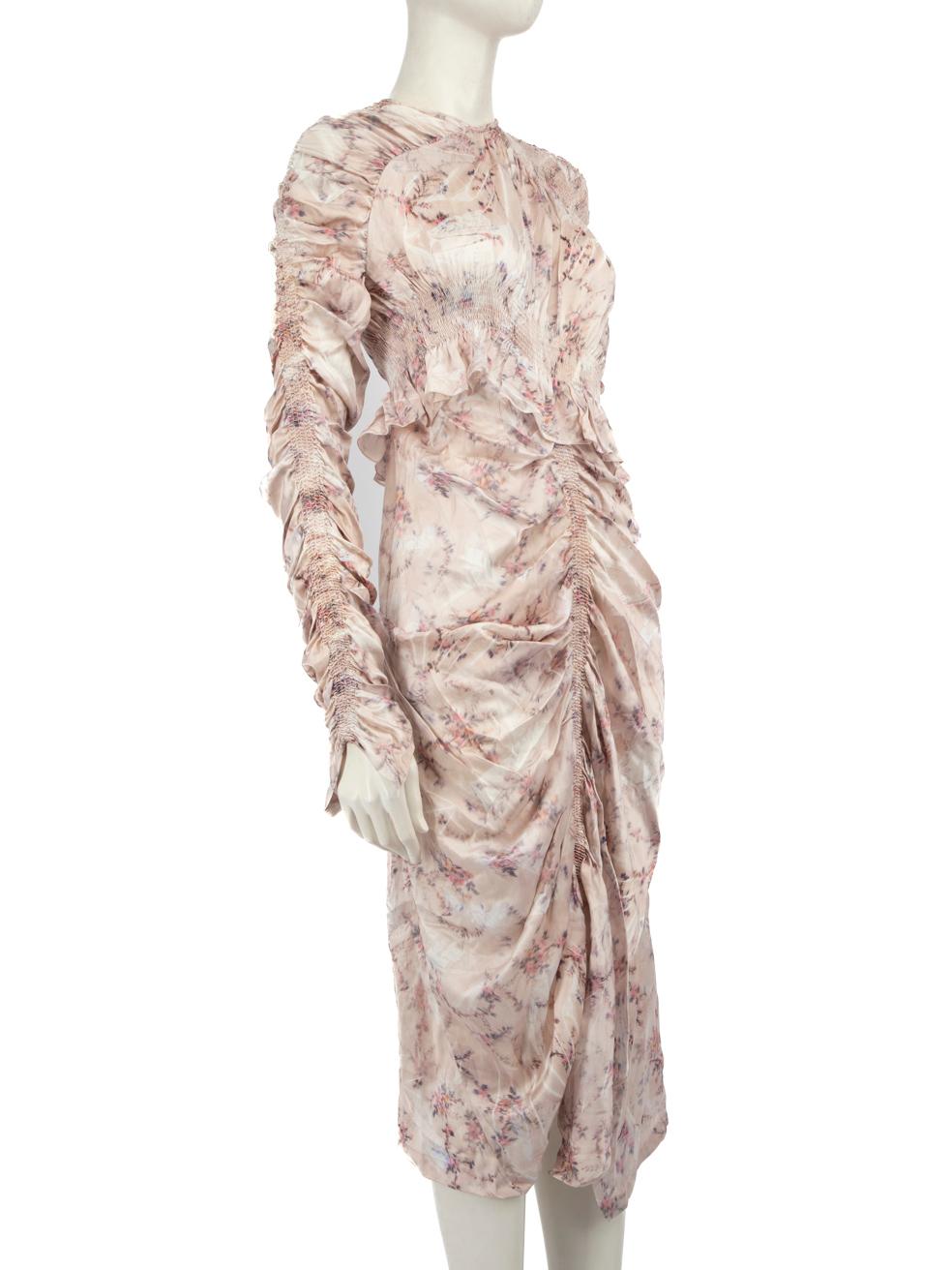 CONDITION is Very good. Minimal wear to the dress is evident. A pluck to the weave on the right sleeve and on the front lower left of this used Preen By Thornton Bregazzi designer resale item. Please note this item is missing the size and