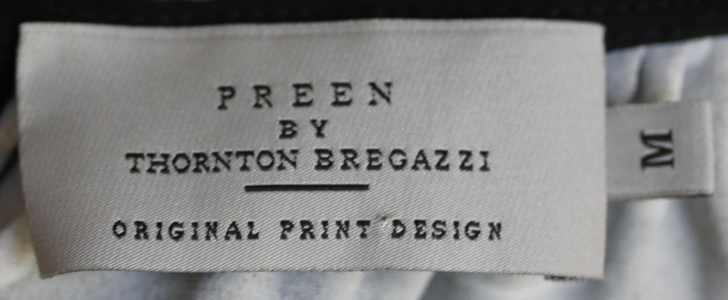 preen by thornton bregazzi black dress
