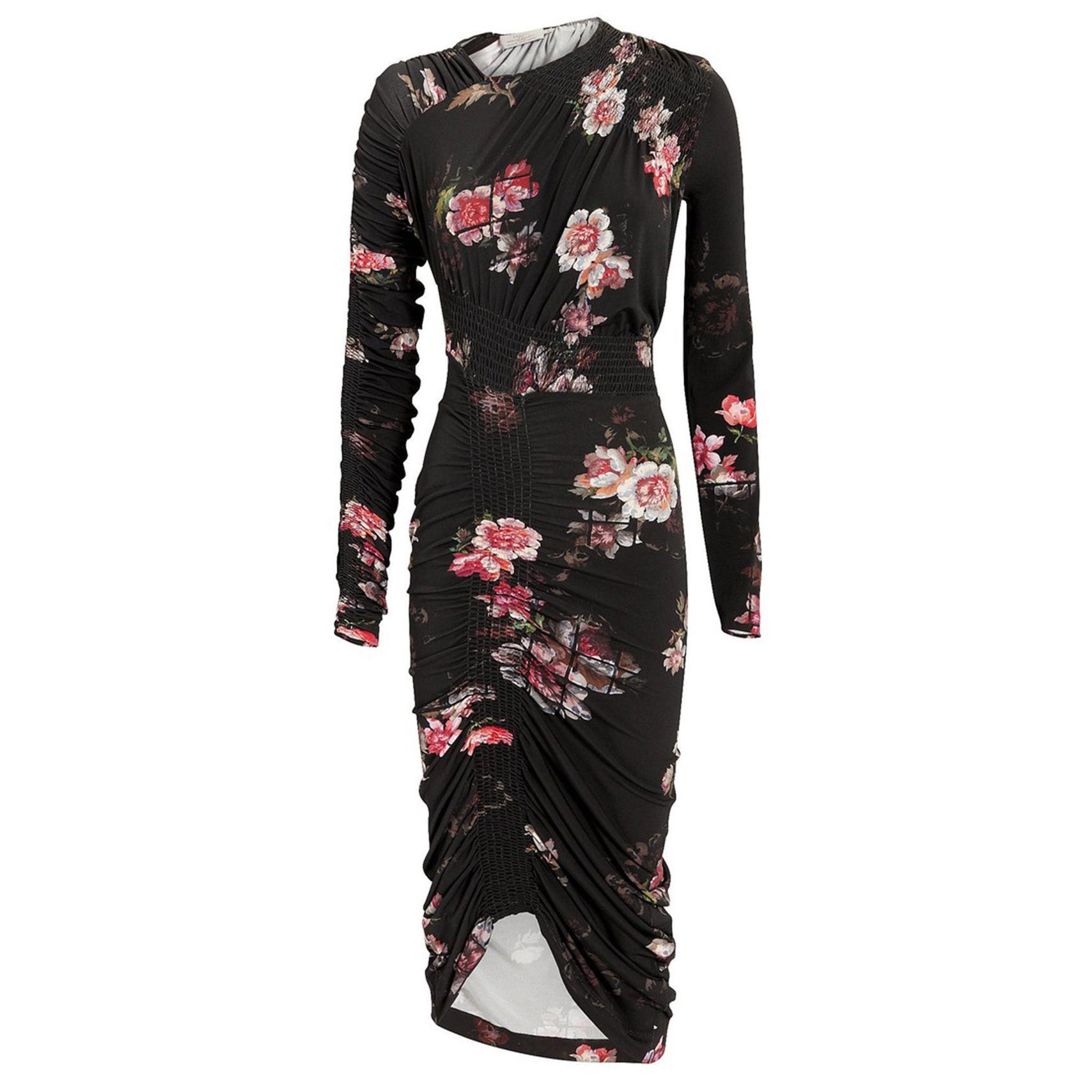 Preen by Thornton Bregazzi Rene Floral Ruched Dress