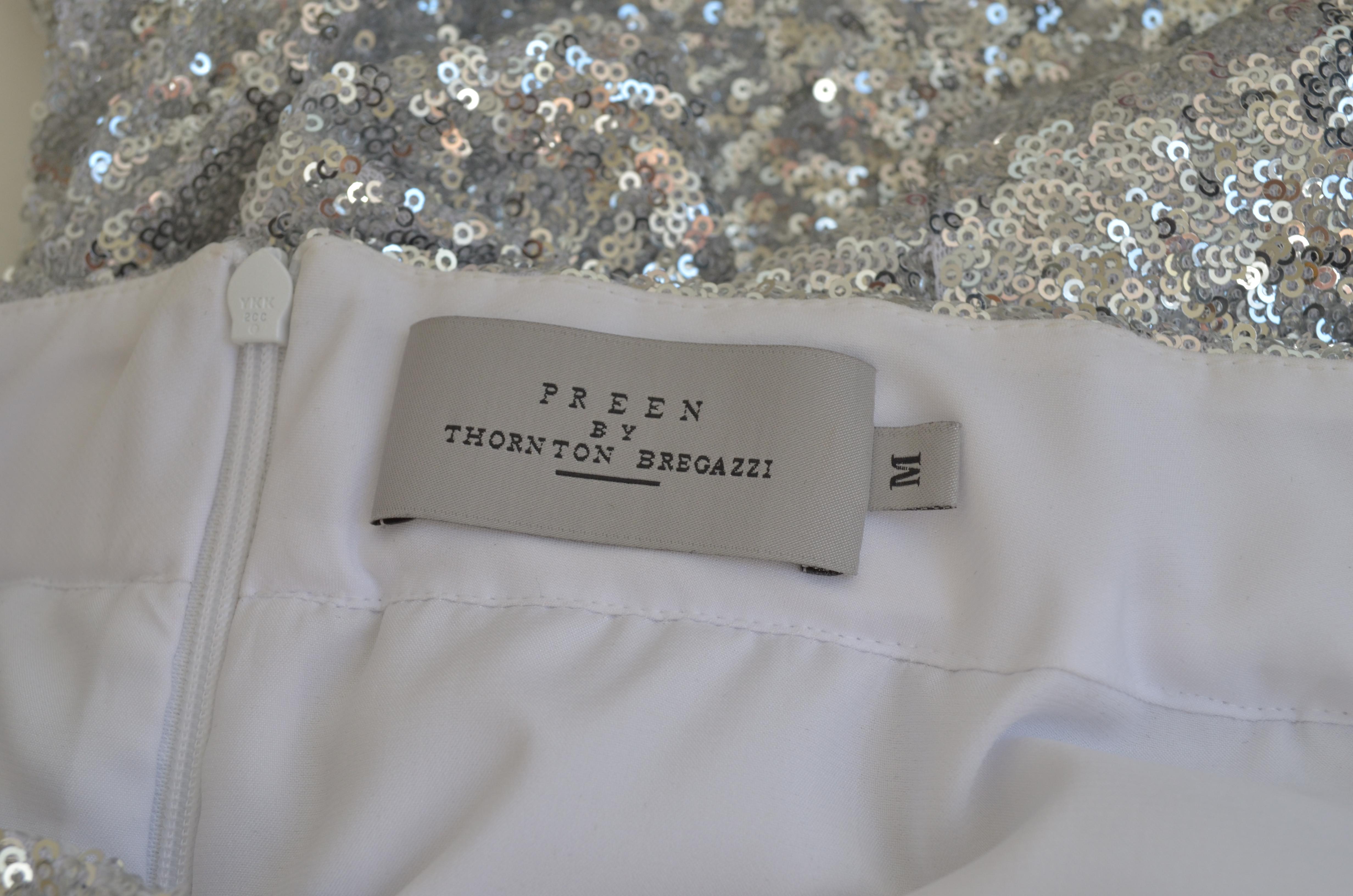 Women's PREEN by Thornton Bregazzi Sequin-Embellished Skirt