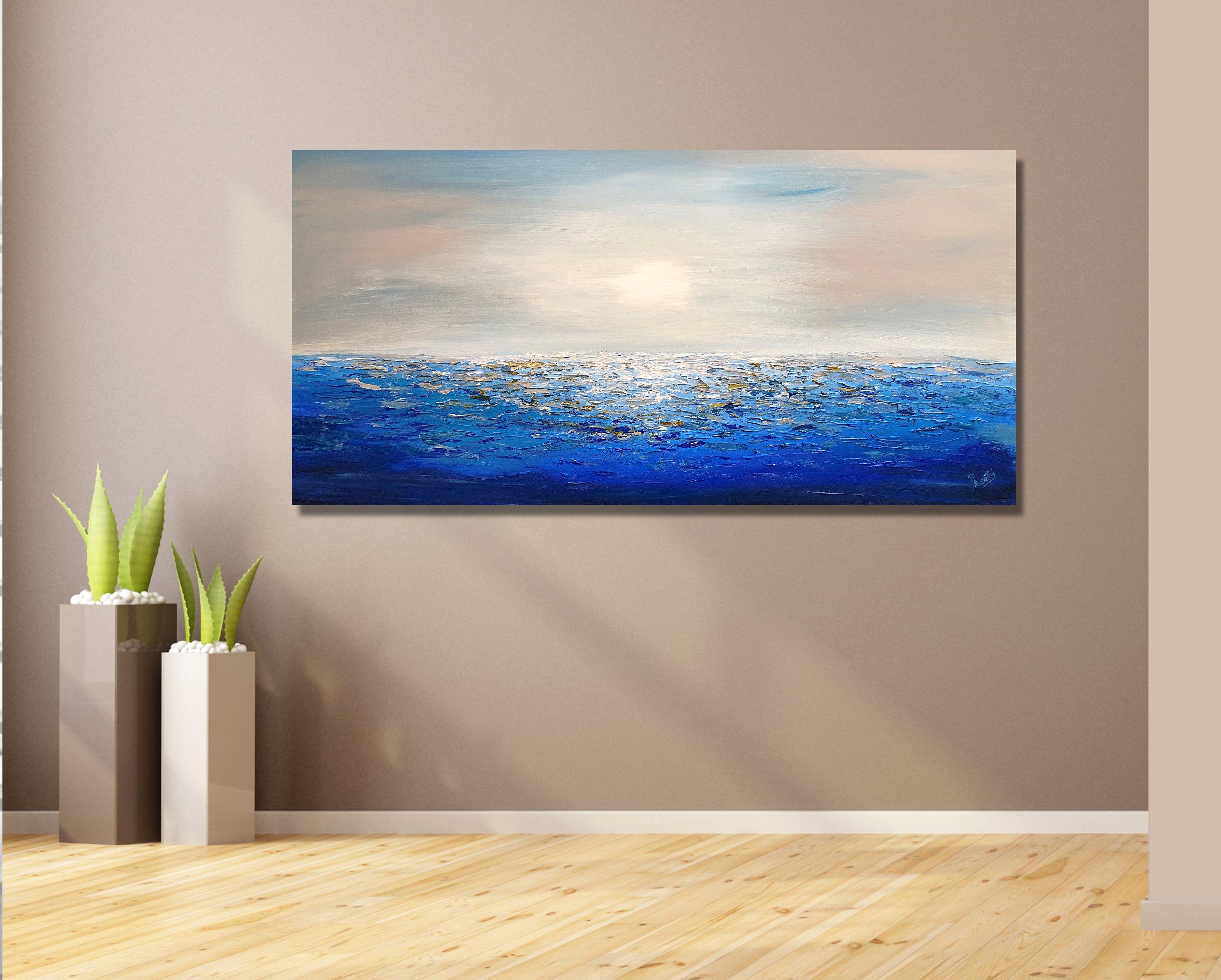 Coastal 3, Painting, Acrylic on Canvas For Sale 4