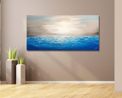 Coastal 4, Peinture, Acrylique sur Toile