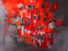 Optimism - 30x40 inch abstract art, Painting, Acrylic on Canvas