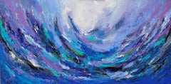 Peinture - « Spark in the sea », acrylique sur toile