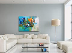 Virtual Virtual, Gemälde, Acryl auf Leinwand