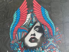 Happiness Is Expensive – Schwarze/Rosafarbene Auflage, handverziert