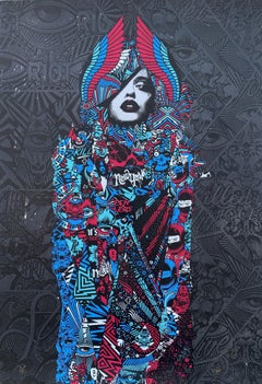 Prefab77 - Happiness Is Expensive – Schwarze/Rosafarbene Auflage, handverziert Happiness Is Expensive – Schwarze/Rosafarbene Auflage, handverziert