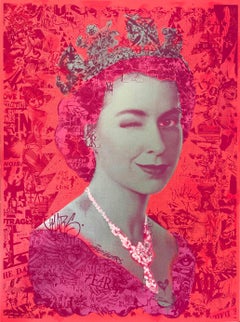 Prefab77 „Let it Reign (Vicious Pink II)“ Signierter Druck in limitierter Auflage