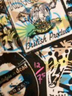 Prefab77 « Lick London (édition au toof d'or) » signée, édition limitée