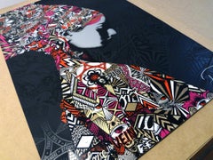 PREFAB77: Outlandos D'amour. Limited edition screen print. Street Art, Graffiti