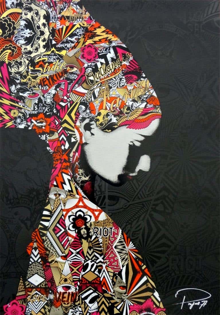 D*Face - D*FACE: Date with Death Limited ed. screen print. Street Art ...