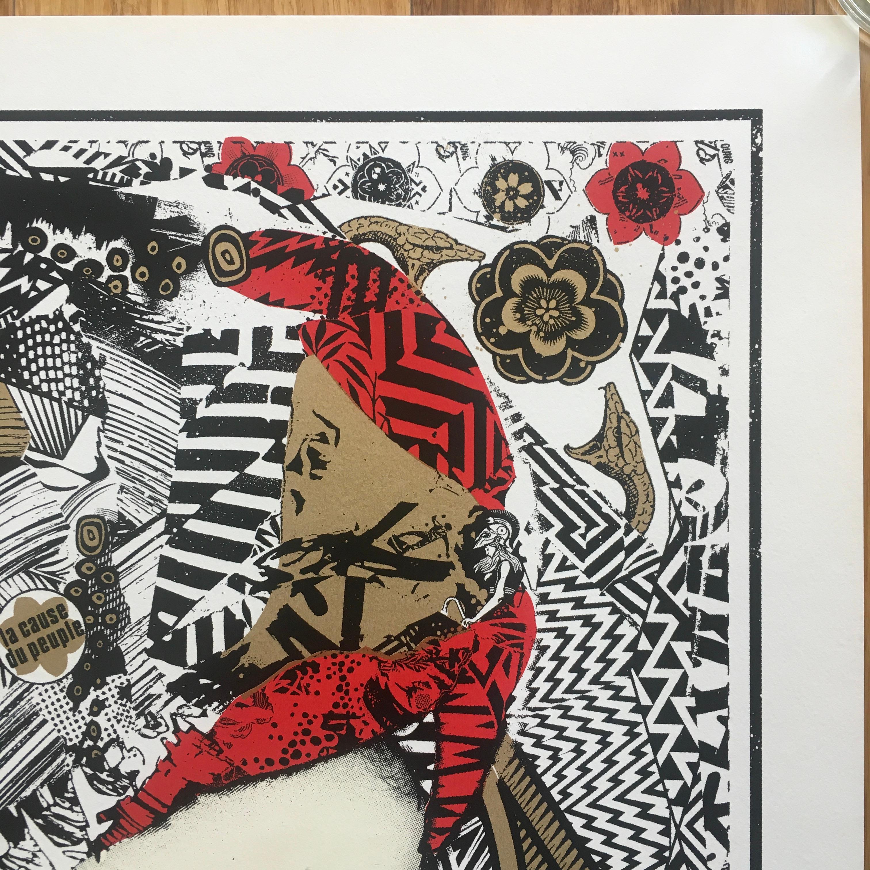 'UNALLOYED' - Screenprint signed and dated by Prefab77 For Sale 3