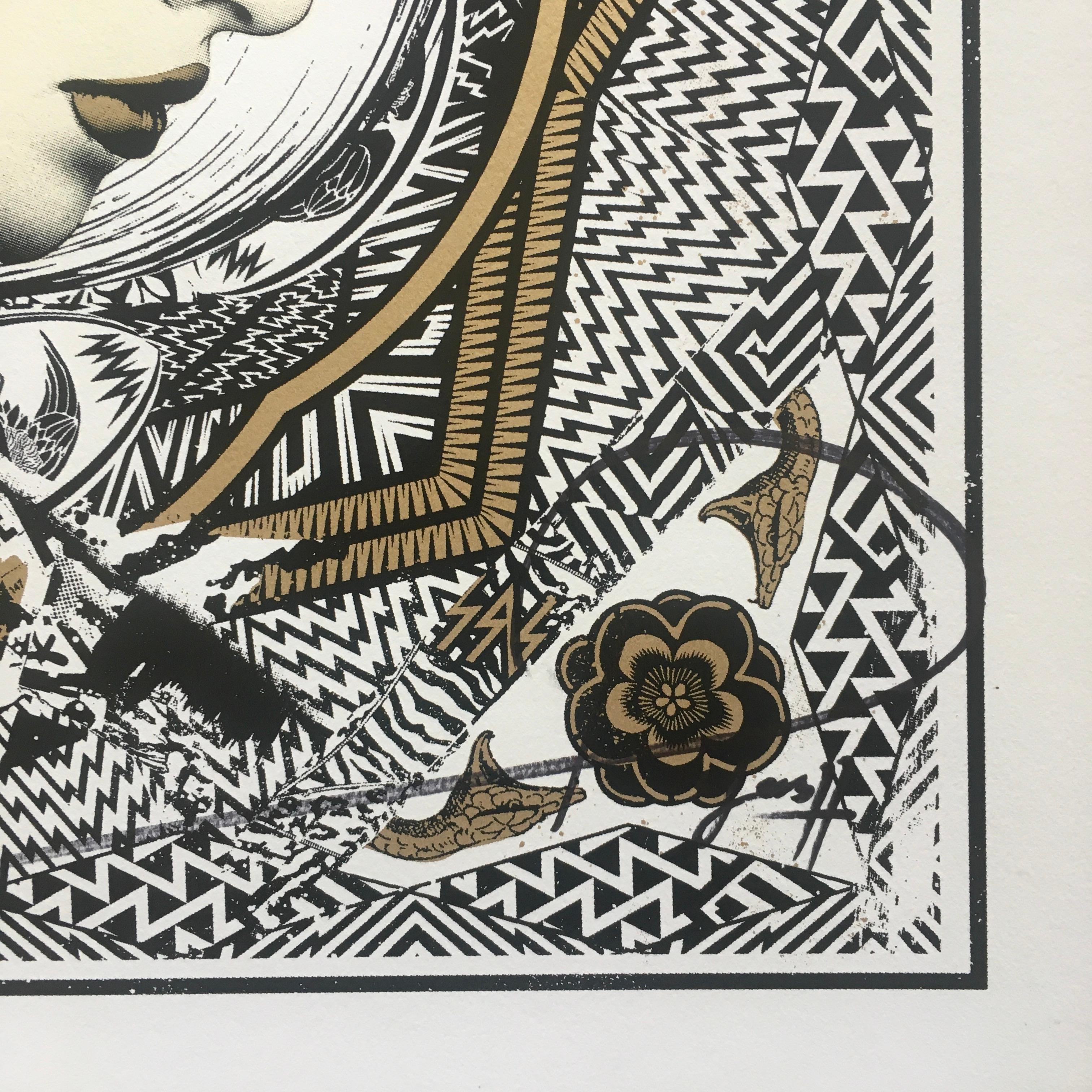 'UNALLOYED' - Screenprint signed and dated by Prefab77 For Sale 5