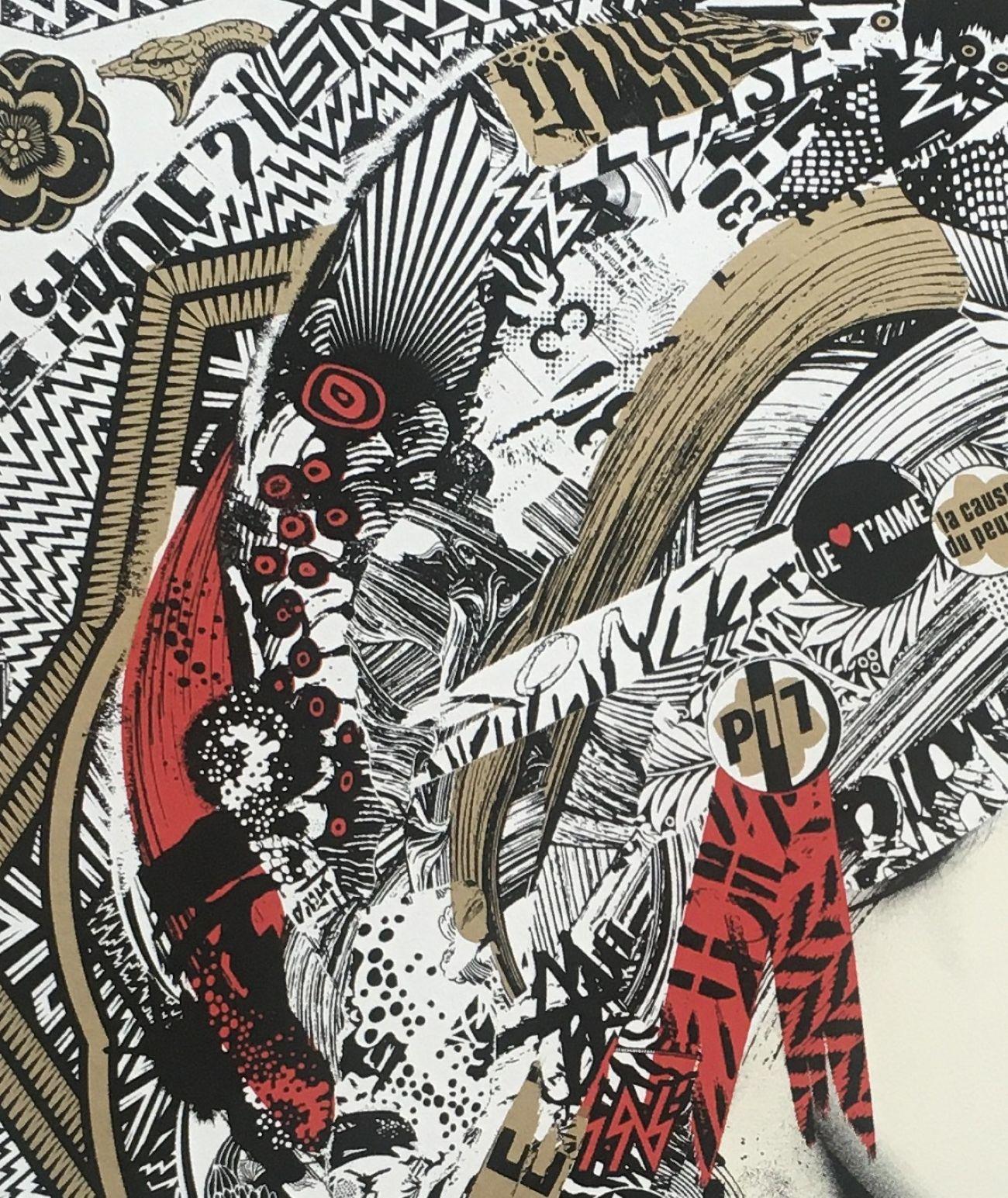 'UNALLOYED' - Serigrafía firmada y fechada por Prefab77 en venta 7