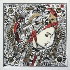 'UNALLOYED' - Screenprint signed and dated by Prefab77