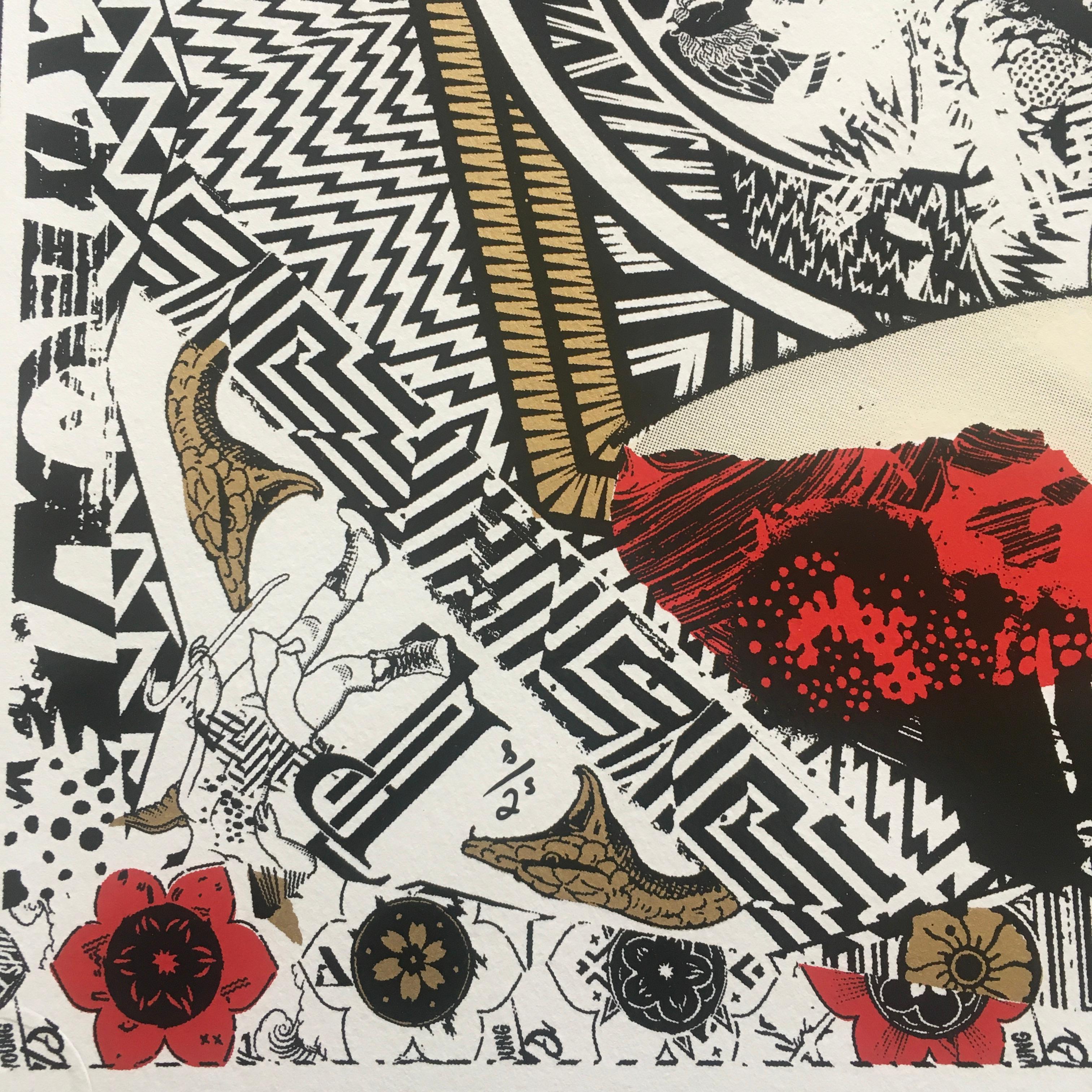 VIPERTEEN' - Serigrafía firmada y fechada por Prefab77 en venta 5