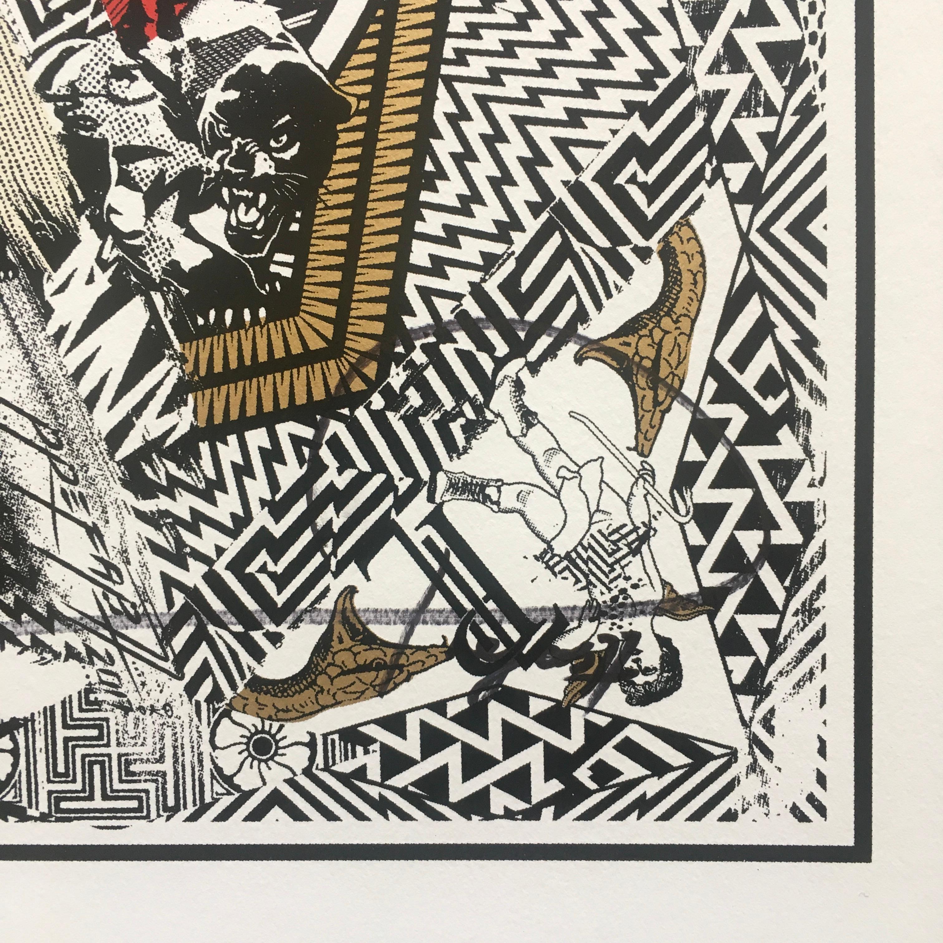 VIPERTEEN' - Serigrafía firmada y fechada por Prefab77 en venta 6