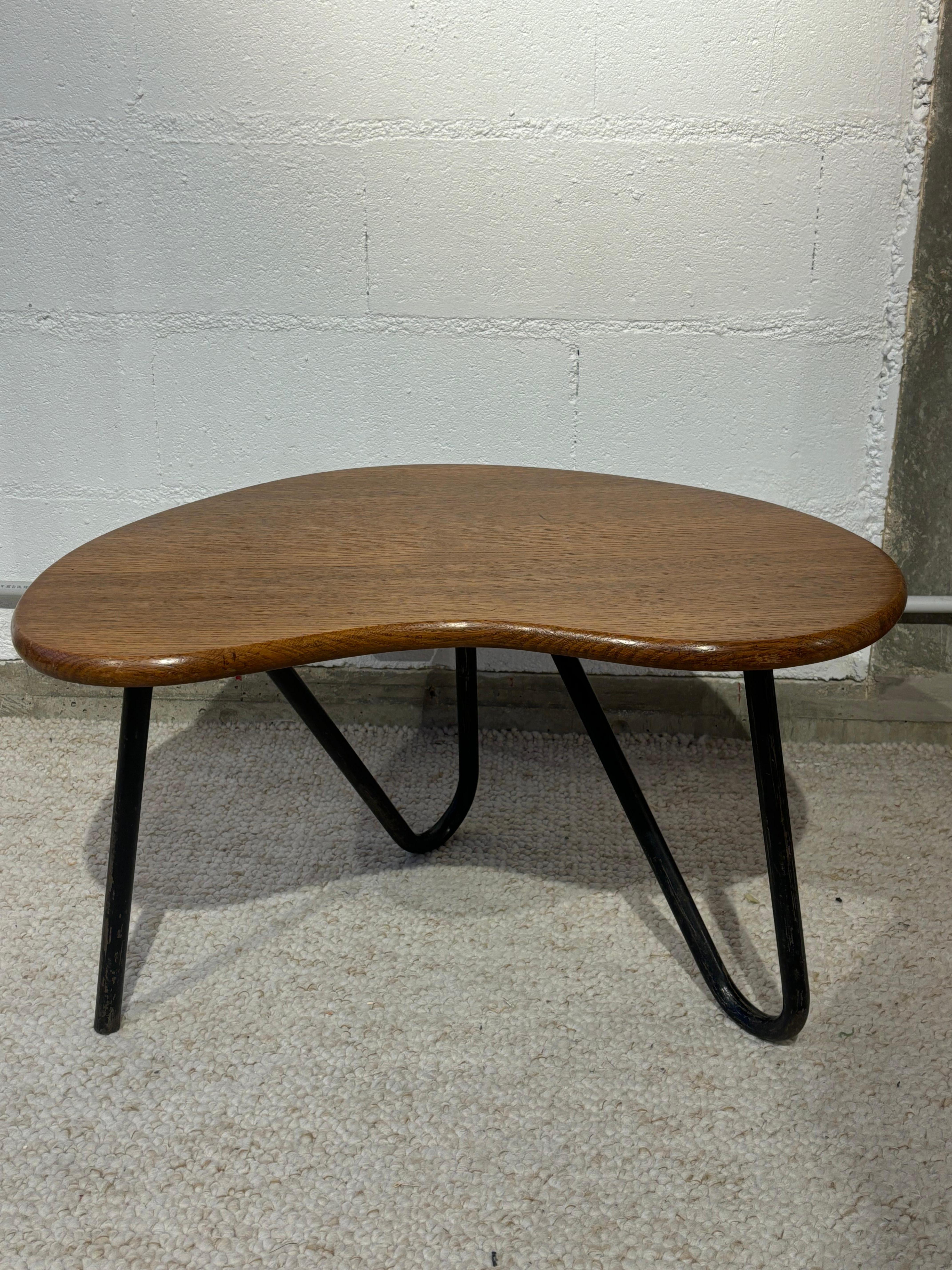 Prefacto side table by Pierre Guariche In Good Condition For Sale In SAINT-OUEN-SUR-SEINE, FR