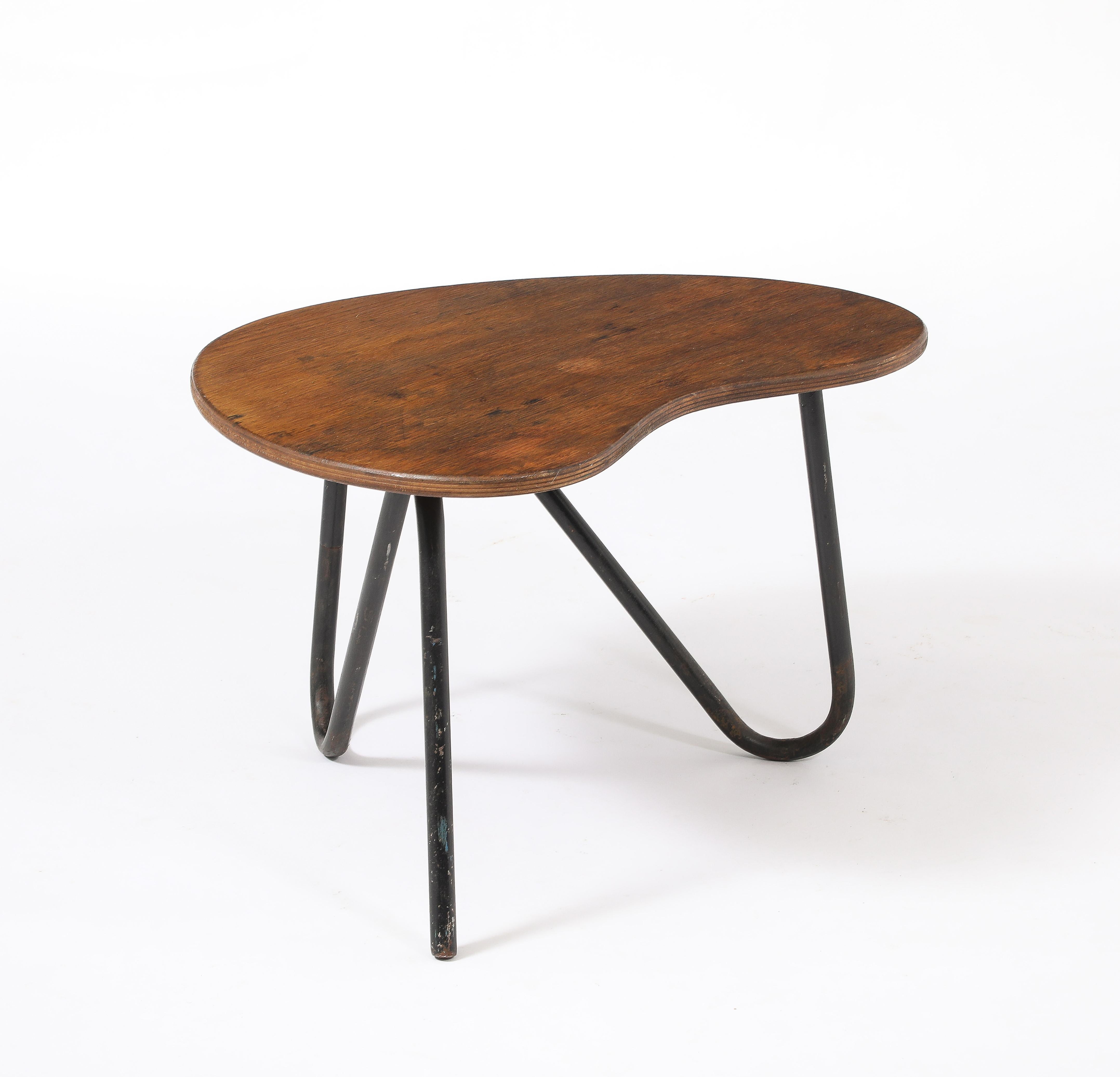 Table de style préfacto, France, années 1950 Bon état à New York, NY