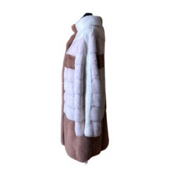 Pregiata pelliccia in visone nuova con cartellino