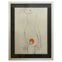 Pregnancy Drawing by Albert Radoczy