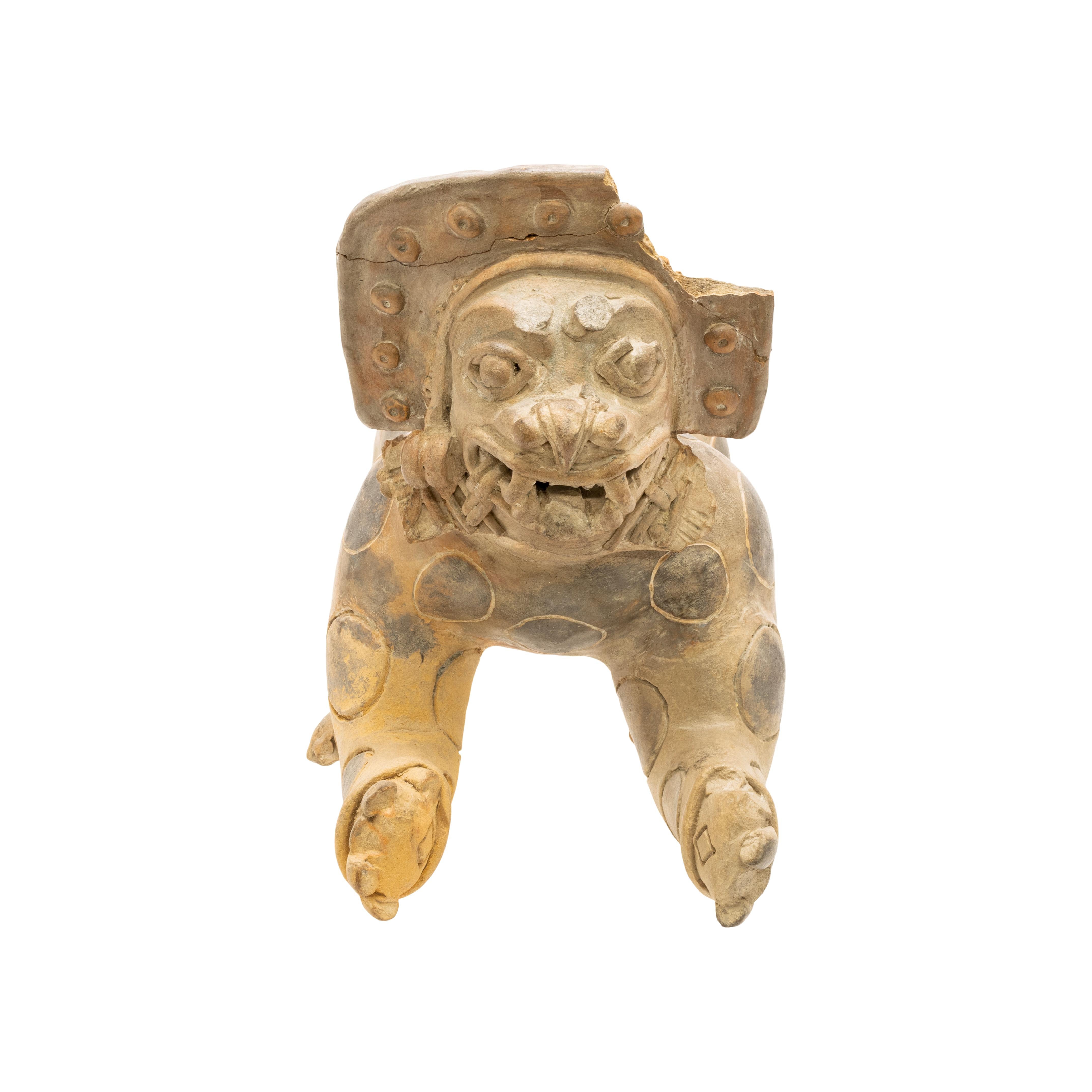 Clay Prehistoric Jamacoaque Pottery Figure For Sale