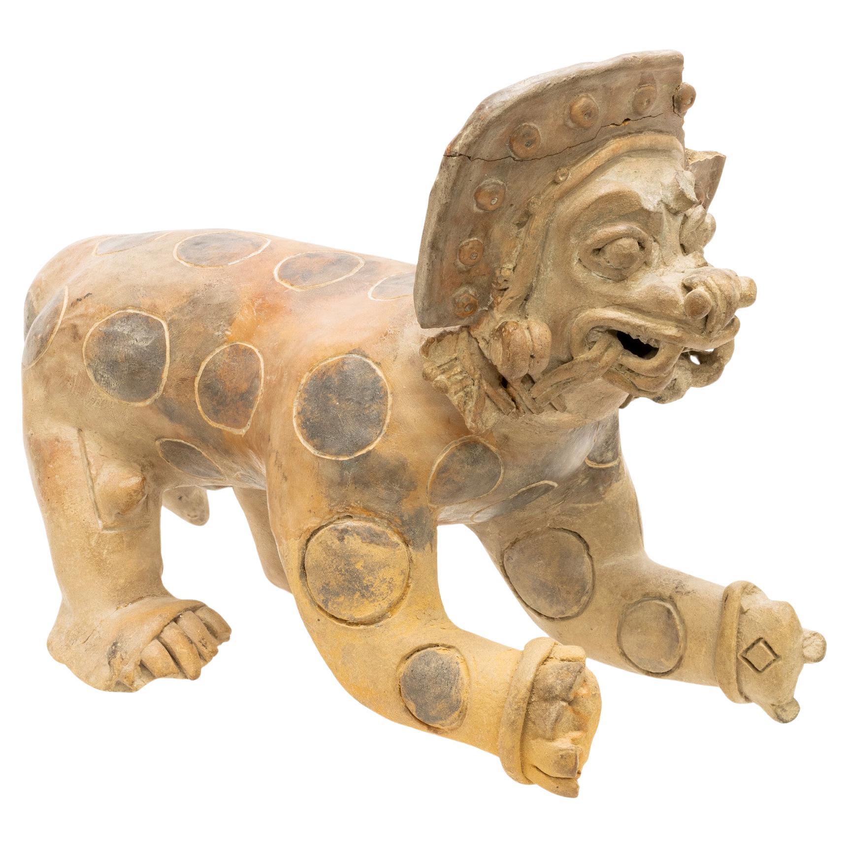 Prehistoric Jamacoaque Pottery Figure For Sale