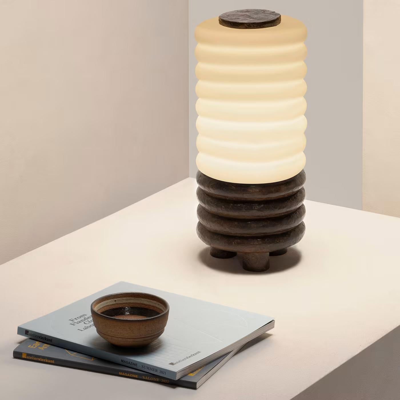 Bronze Preimio High Table Lamp For Sale