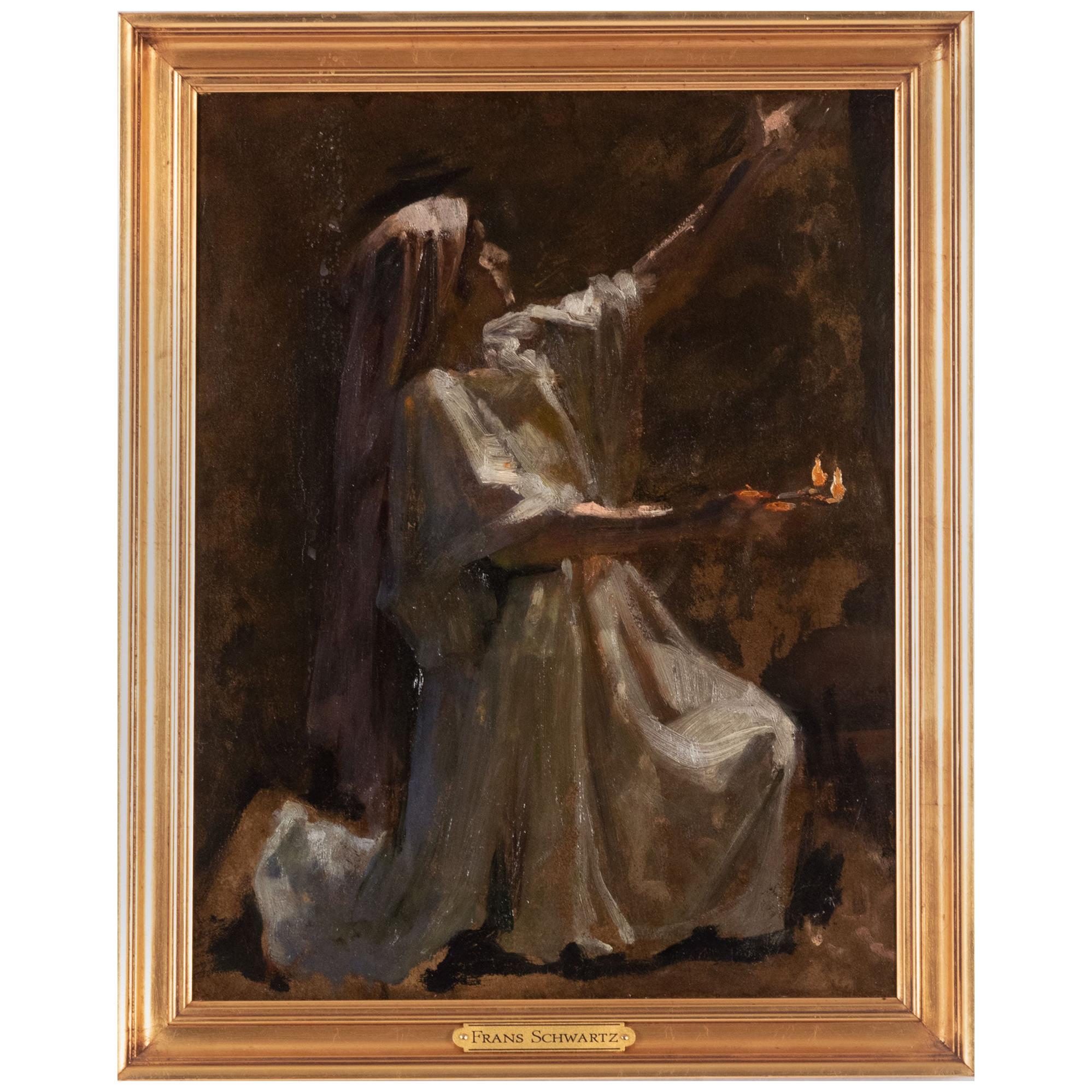 Preliminary Study for The Wise and Foolish Virgins by Frans Schwartz