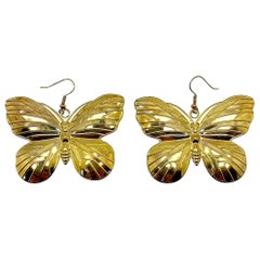 Preloved Butterfly Statement Earrings