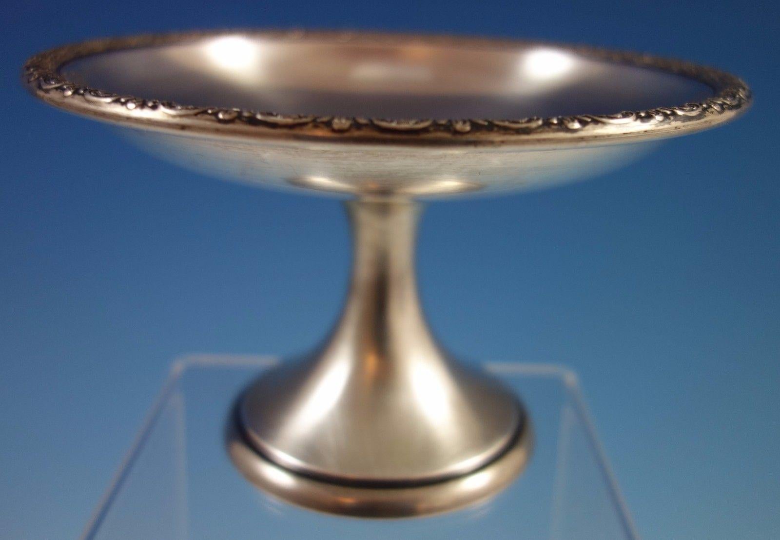 Prelude by International Sterling Silver Compote #T177-1 In Good Condition In Big Bend, WI