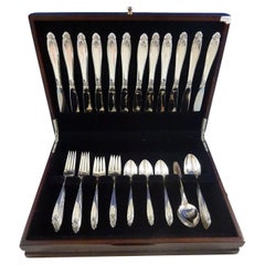 Prelude by International Sterling Silver Service de couverts pour 12 Set 60 Pieces