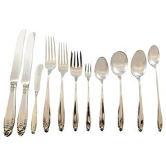Prelude by International Sterling Silver Flatware Set Dinner Service 145 Pieces