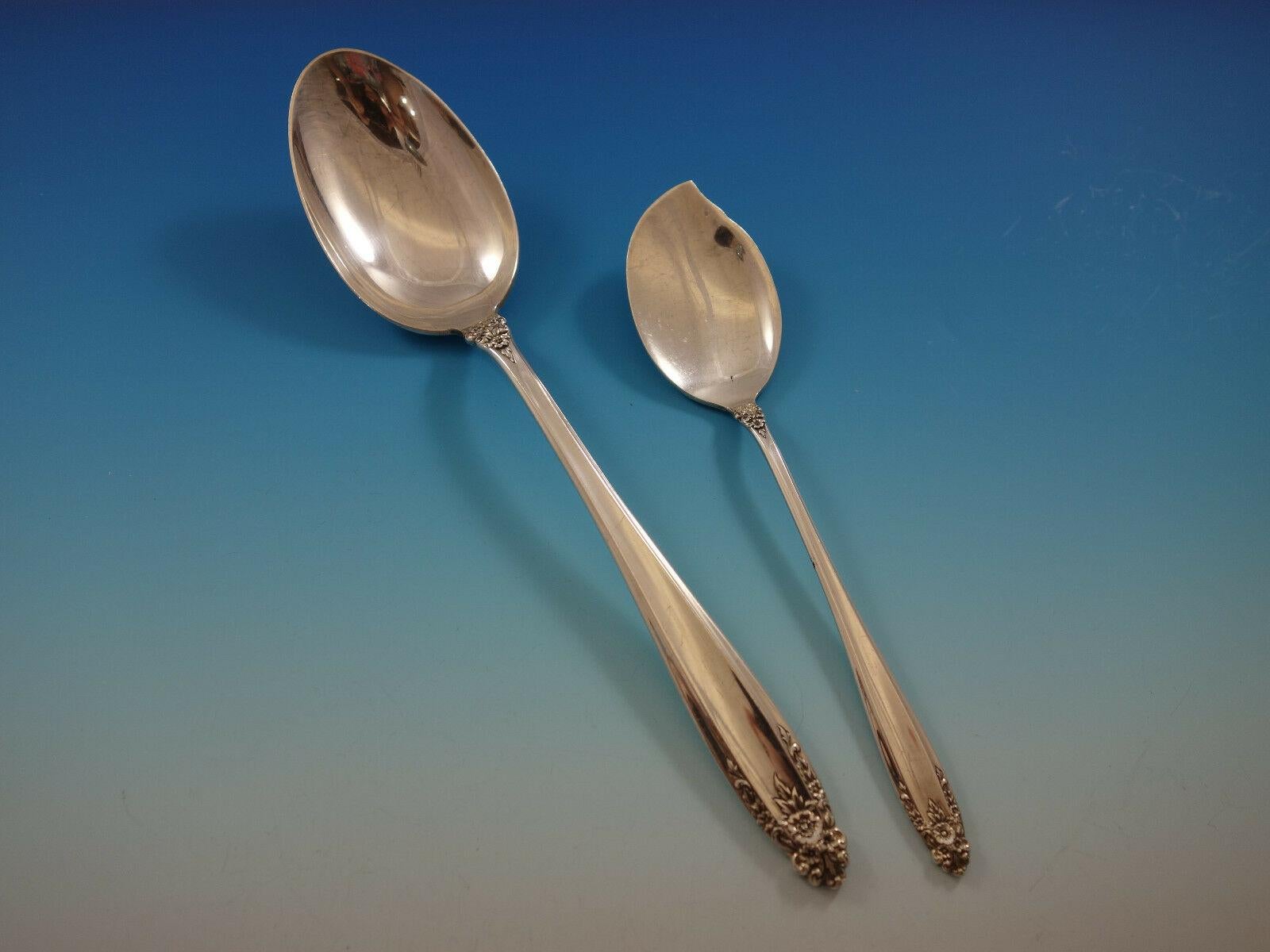 Juego de cubiertos Prelude by International Sterling Silver para servicio de 18 142 piezas Enorme en venta 2
