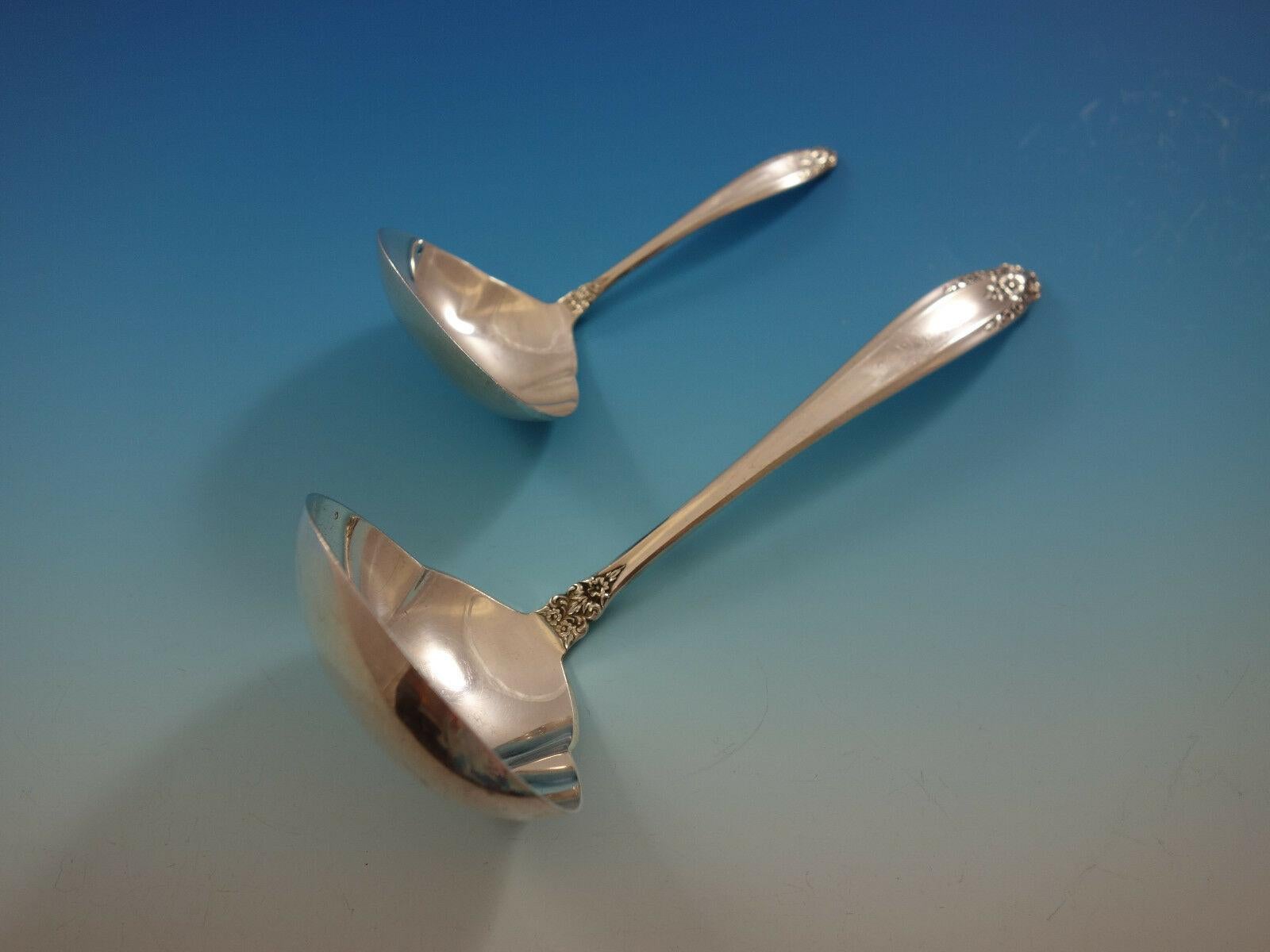 Ensemble de couverts en argent sterling pour 18 services 142 pièces Prelude par International en vente 4