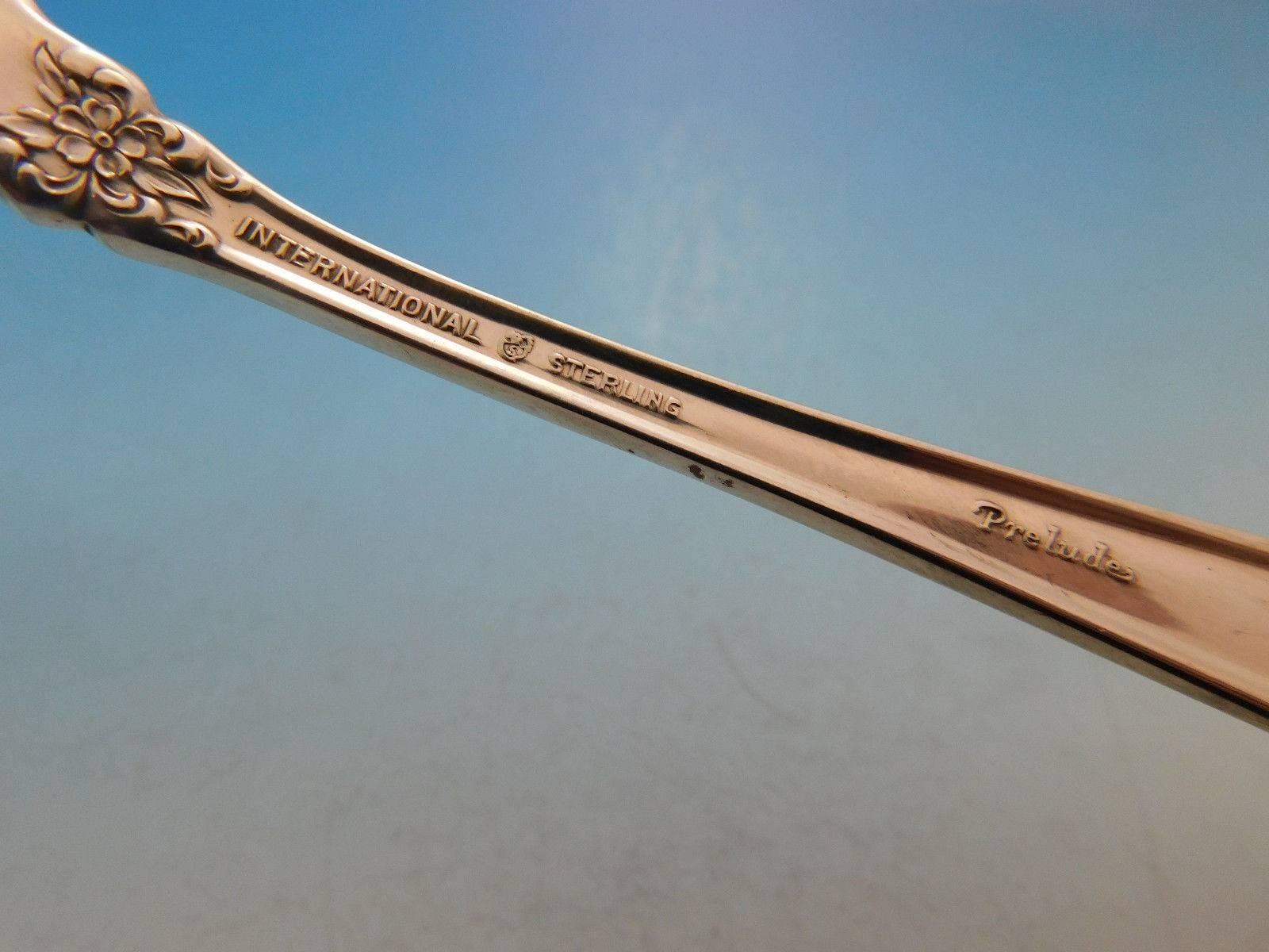 Service de couverts en argent sterling pour 8 personnes 76 pièces Prelude by International en vente 1
