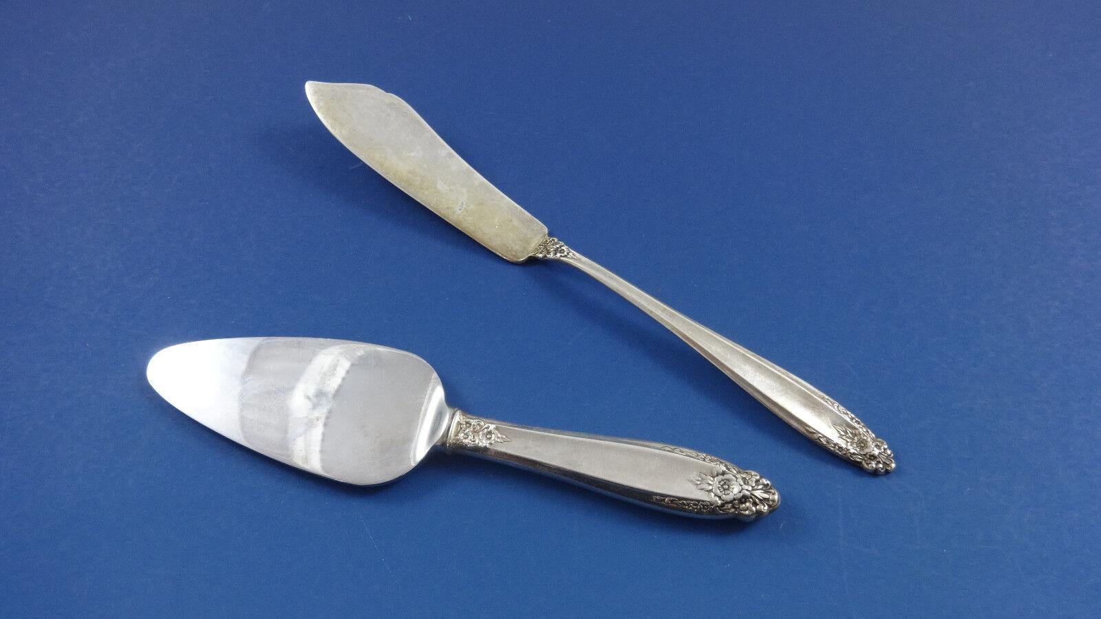 Prelude by International Sterling Silver Flatware Set For 8 Service 80 Pieces In Excellent Condition For Sale In Big Bend, WI