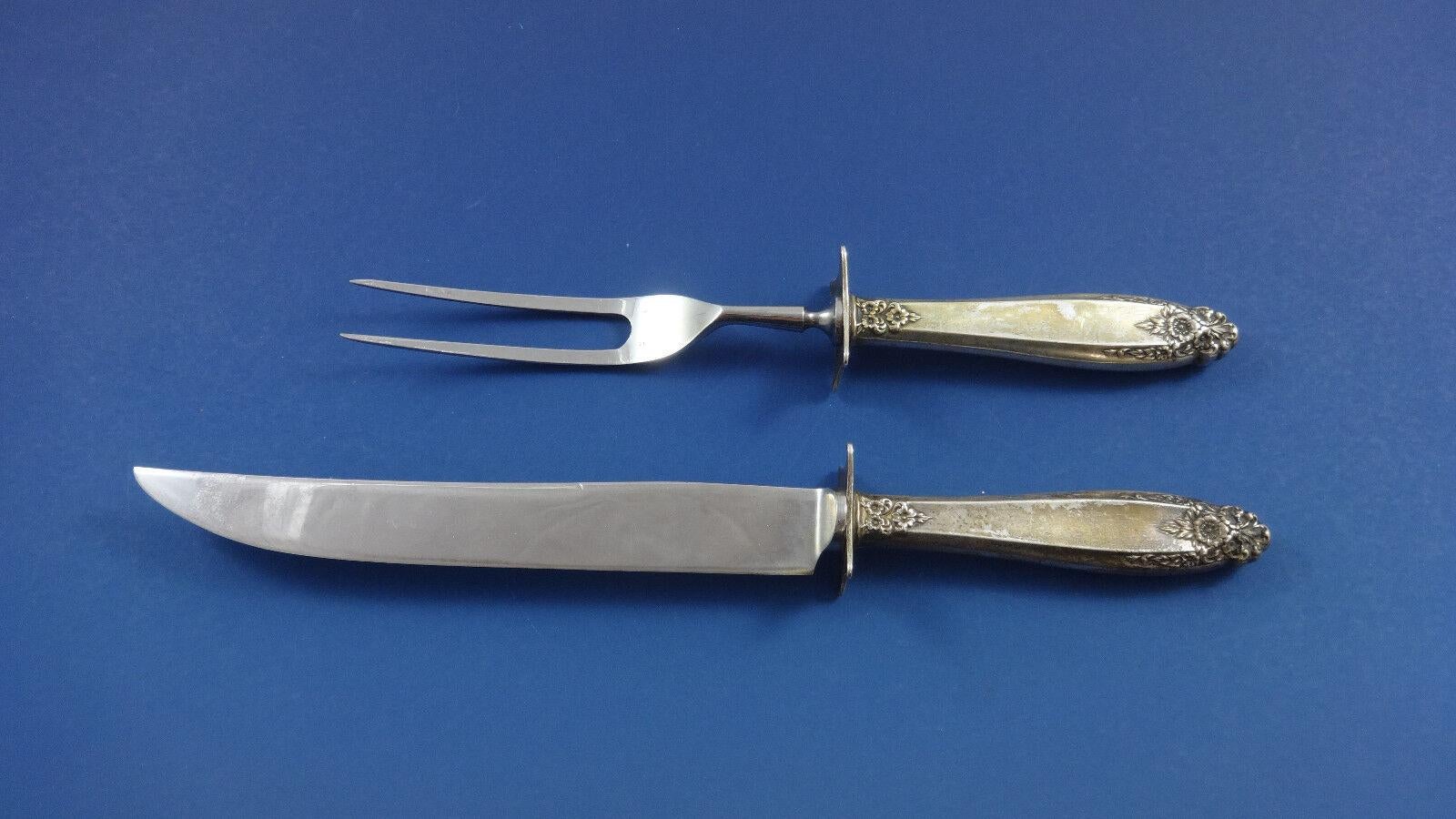 Mid-20th Century Prelude by International Sterling Silver Flatware Set For 8 Service 80 Pieces For Sale