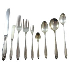 Prelude by International Sterling Silver Besteckset für 8 Personen 80 Pieces