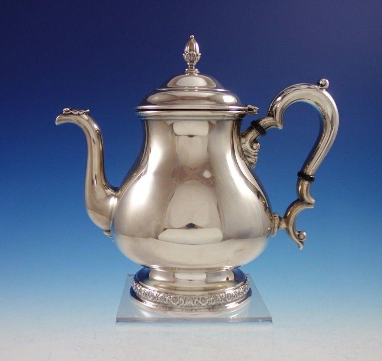 Prelude by International Sterling Silver Tea Set 5Piece For Sale at