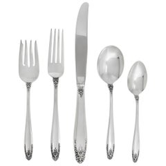 Prelude Sterling Silver Flatware Set, Patented in 1939 by International